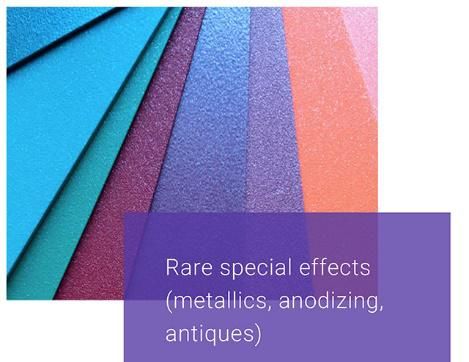Bonded metallics